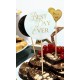 Topper Candy Bar 5cm "Best day ever"