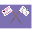 SET 25 Scobitoi cu Stegulet Personalizata/ Reclama, 10 cm