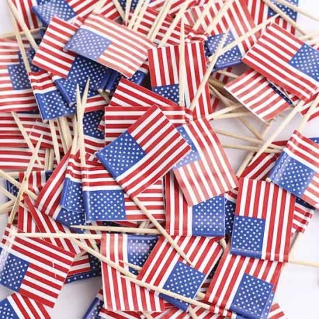 Scobitori cu Stegulet America -500buc-