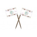 Set 25 scobitori cu Stegulet "Ziua copilului" M2