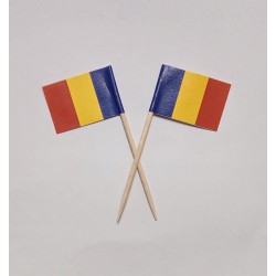 Scobitori cu Stegulet Romania/ Tricolor 2.9x2x6.3cm