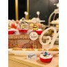 Set 10 toppere  rotunde personalizate 3cm