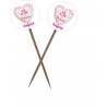 Set 10 topper personalizat zi de nastere-nume