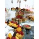 Topper Candy Bar 5cm Text galben