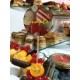 Topper Candy Bar 5cm Text galben
