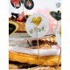 Topper Candy Bar 5cm " Thank you Love"