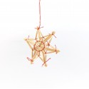 Ornament din paie Craciun M7