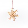 Ornament din paie Craciun M7