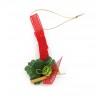 Set 2bucati Ornament Brad Organza