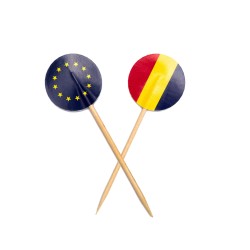 Stegulete rotunde- toppere Romania/UE