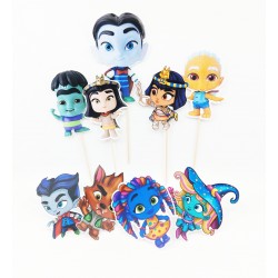 Set 10 toppere Super Monsters