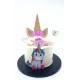 Set 6 toppere unicorn M1