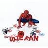 Set 13 toppere "Spiderman" si nume
