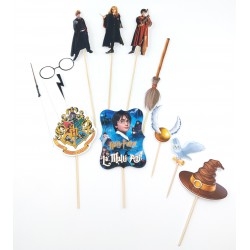 Set 11 toppere personaje Harry Potter si un topper LMA